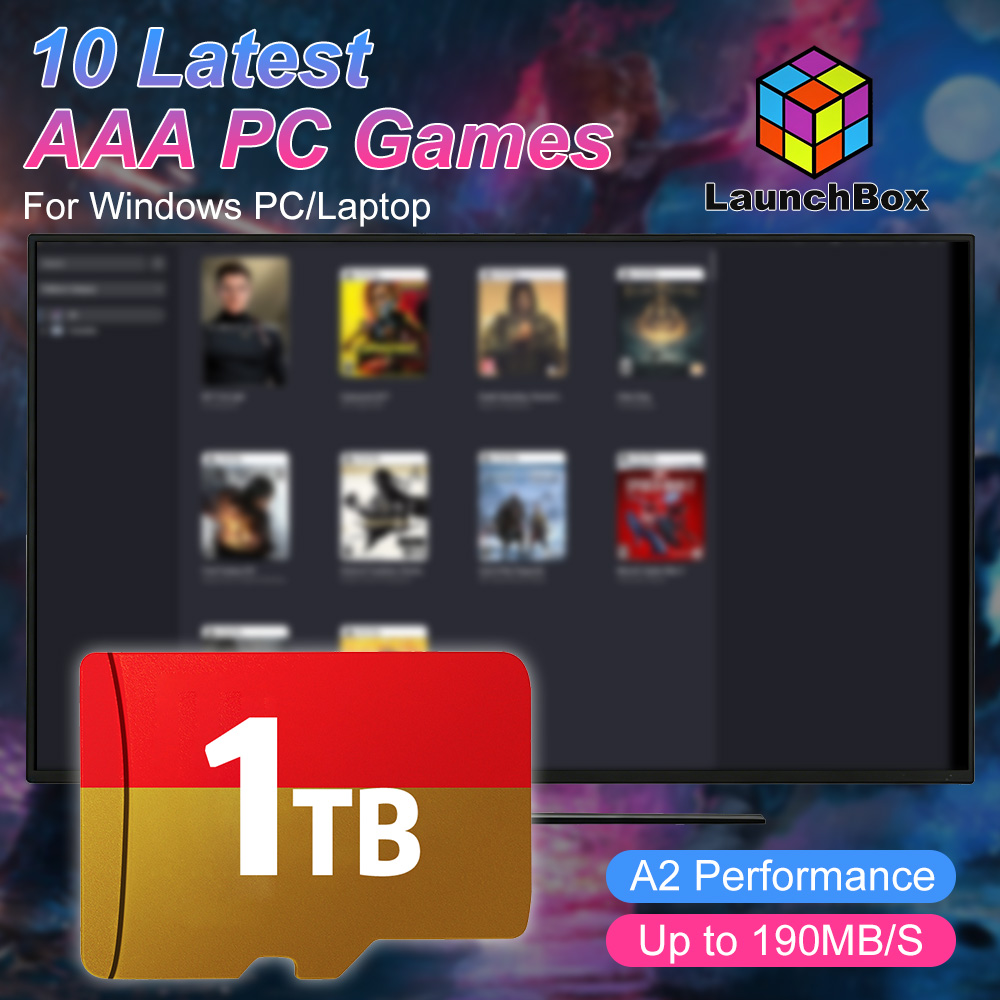 Pc Gaming Aaa - JMachen 1TB Game TF Card Built