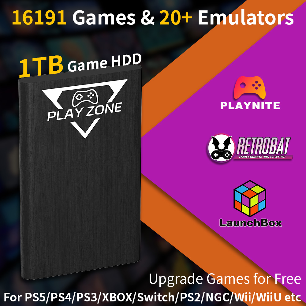 Pc Gaming Aaa - Play Zone 1TB Portable Gaming HDD