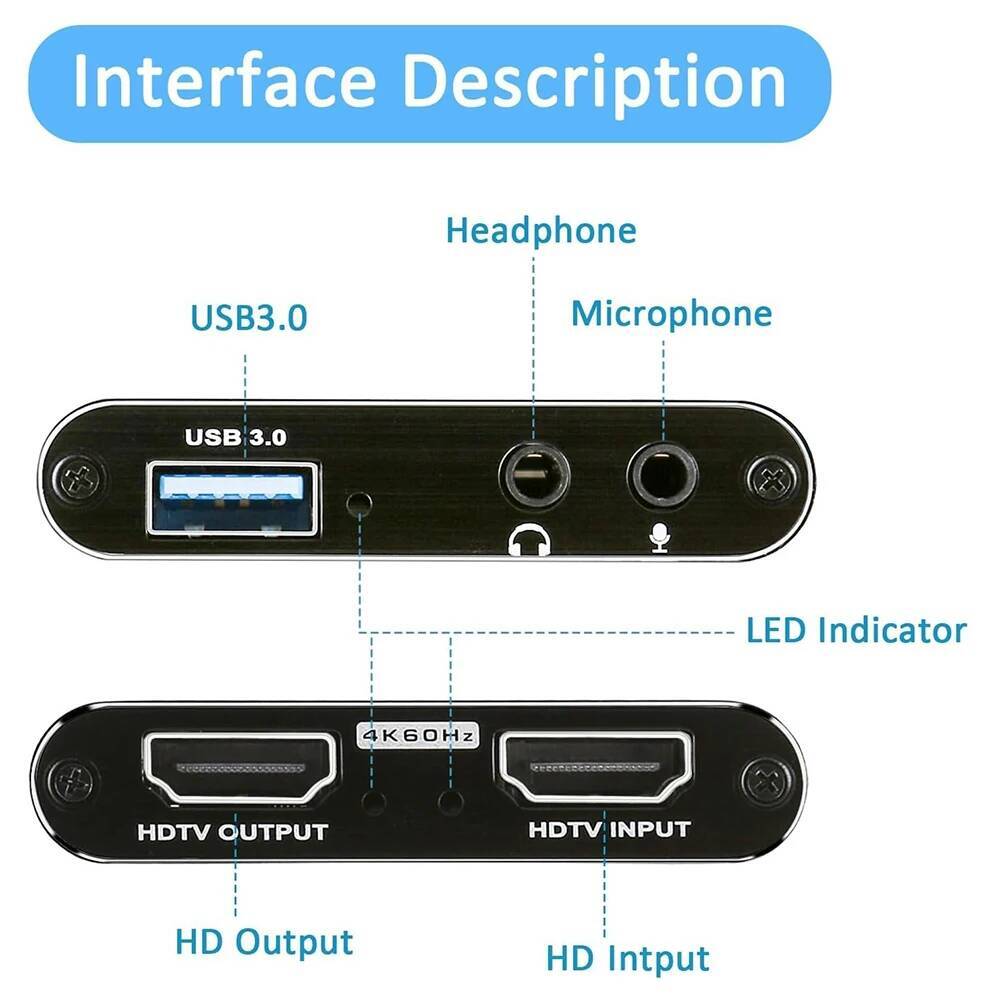 4K HDMI-Compatible to USB 3.0  - đánh giá và giá Sound Card Usb