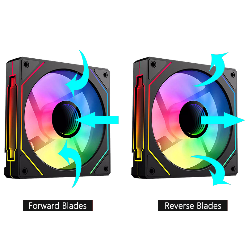 JUMPEAK MS120 120mm Case Fan 5 - đánh giá và giá Pc Gaming Liquid Cooling