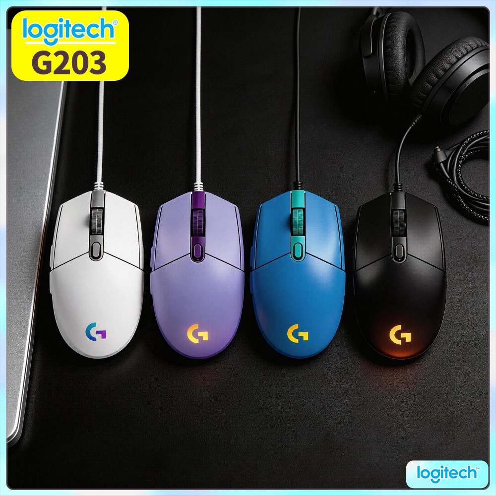 Logitech G203 Wired Gaming Mou - đánh giá và giá Logitech Mouse G203
