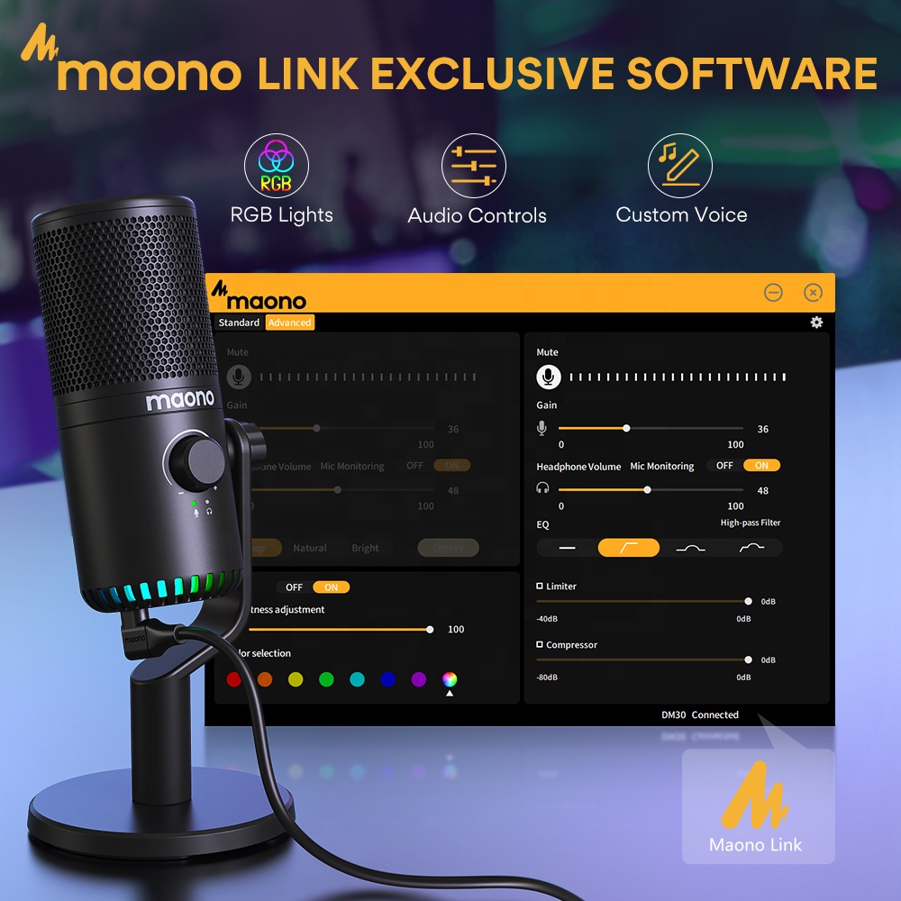 MAONO PC Programmable RGB Gami - đánh giá và giá Pc Gaming Youtuber