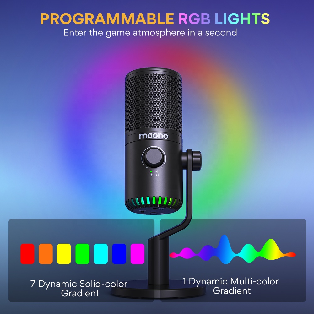 MAONO PC Programmable RGB Gami - đánh giá và giá Pc Gaming Youtuber