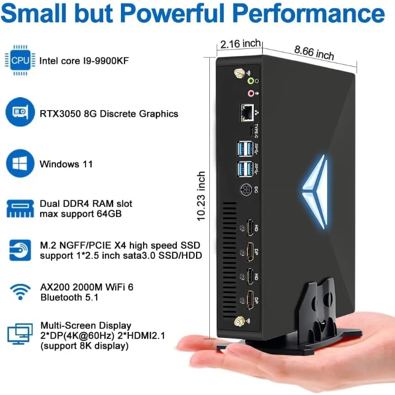 【New Arrival】Mini Desktop PC I - đánh giá và giá Pc Gaming New