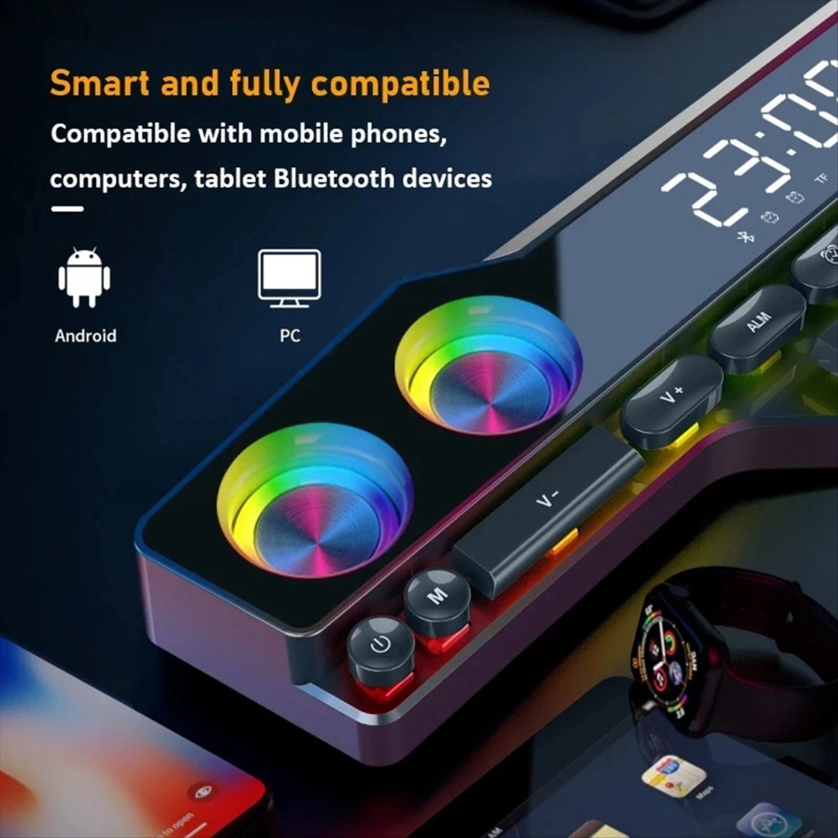 DTC5 V18 Dazzle Colour Speaker - đánh giá và giá Gaming Speaker