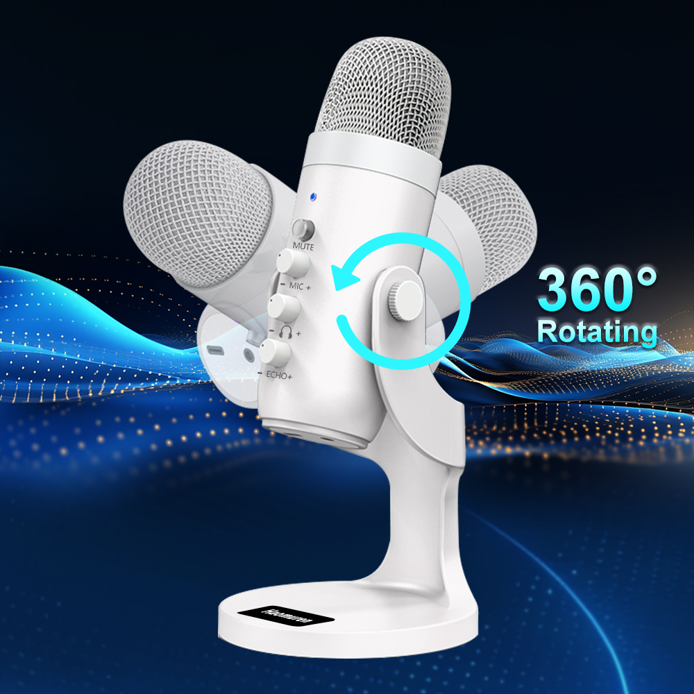 Professional White USB Condens - đánh giá và giá Pc Gaming Youtuber