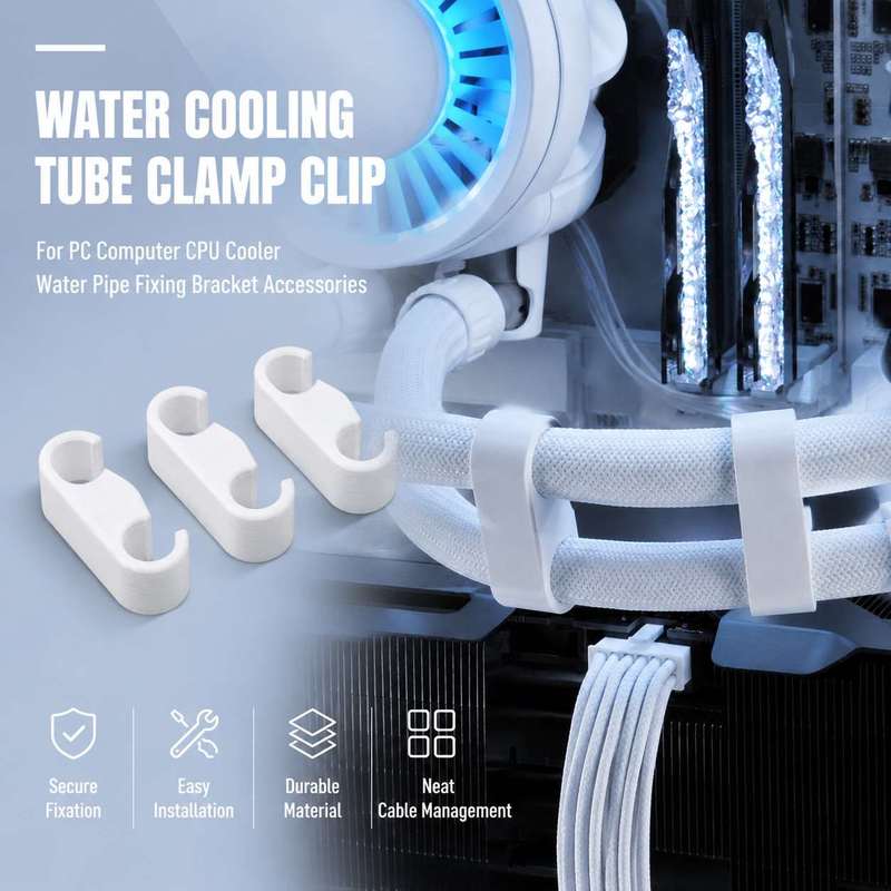 PC Water Cooling Tube Clamp Cl - đánh giá và giá Pc Gaming Liquid Cooling