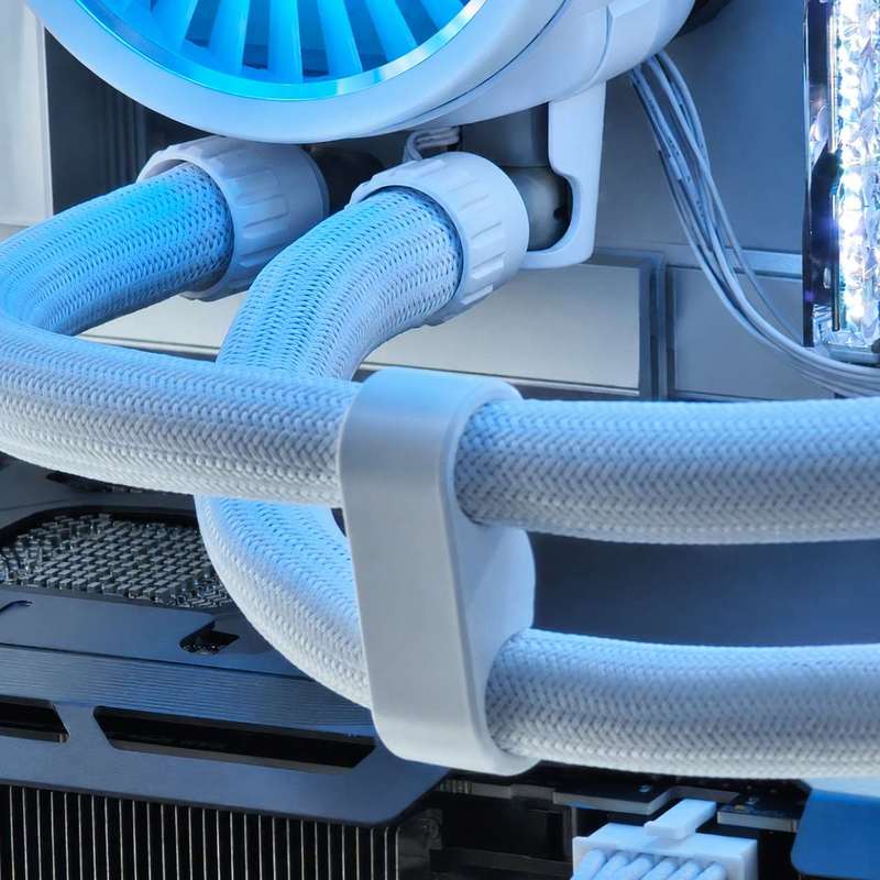 PC Water Cooling Tube Clamp Cl - đánh giá và giá Pc Gaming Liquid Cooling