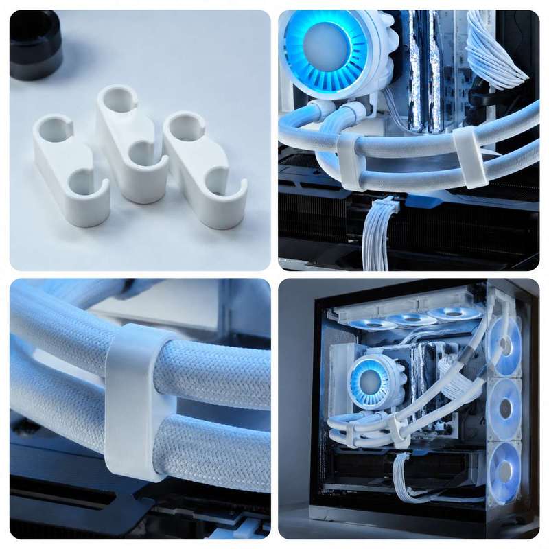 PC Water Cooling Tube Clamp Cl - đánh giá và giá Pc Gaming Liquid Cooling