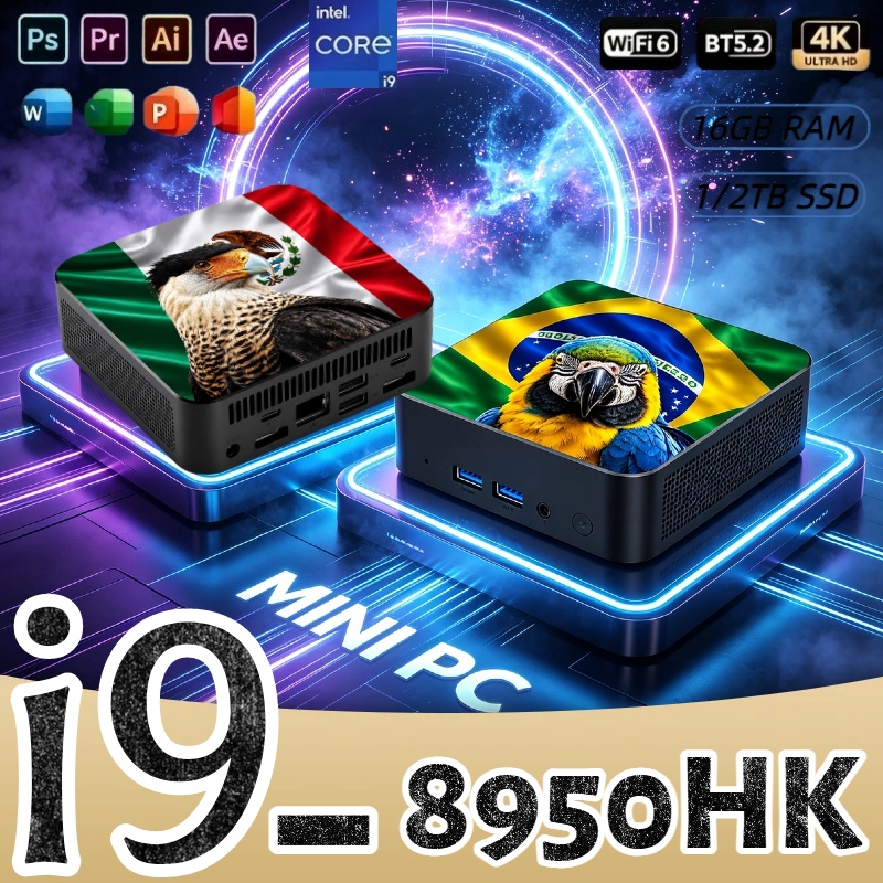 Mini PC Core i9-8950HK 16GB RA - đánh giá và giá Pc Gaming Portable