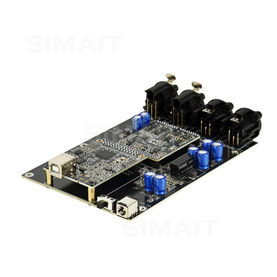 USB ASIO Audio Interface XMOS  - đánh giá và giá Sound Card Usb