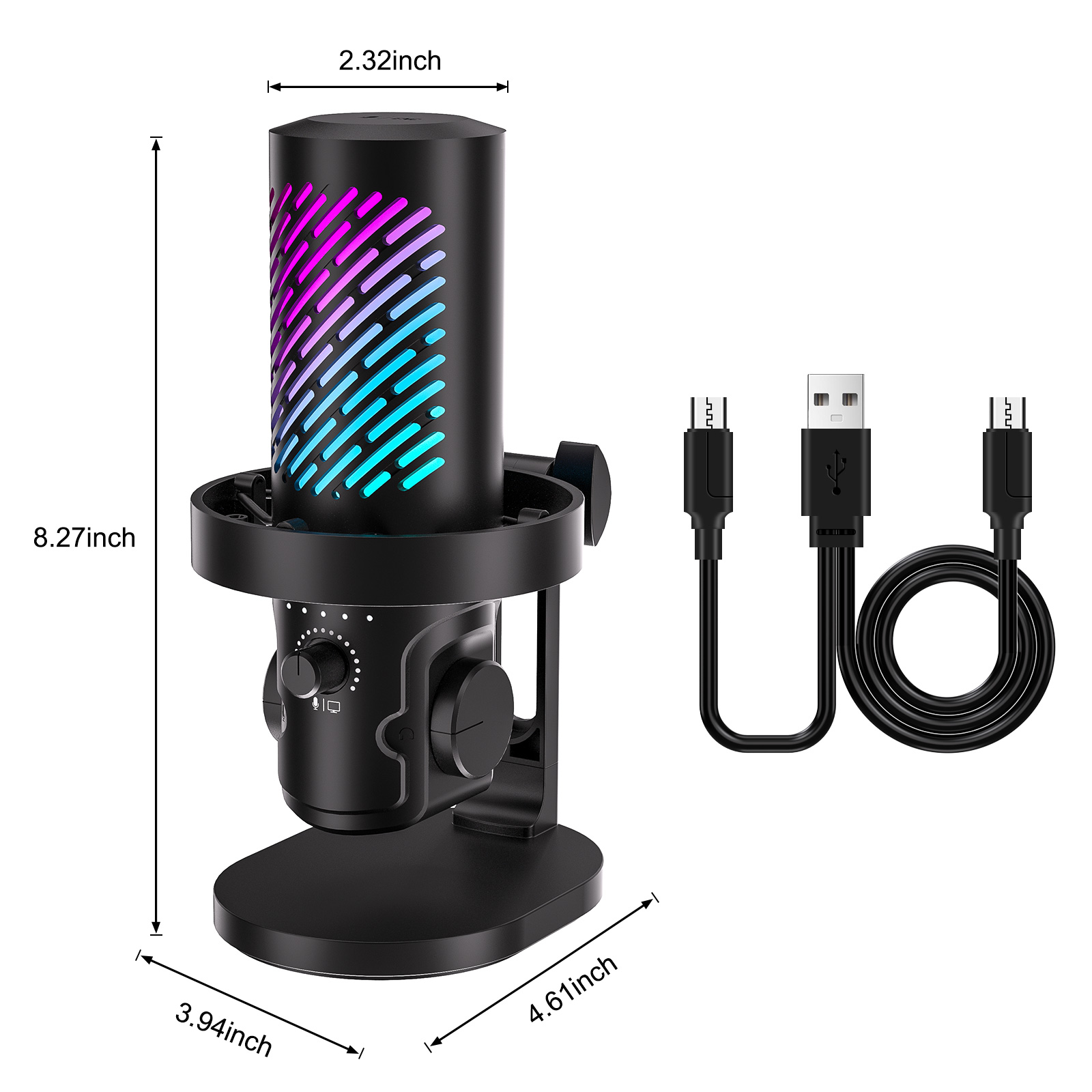 Tenlamp CG1 RGB USB Streaming  - đánh giá và giá Pc Gaming Youtuber