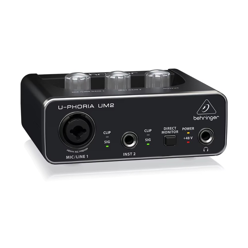 Behringer U-Phoria UM2 Sound C - đánh giá và giá Sound Card Usb