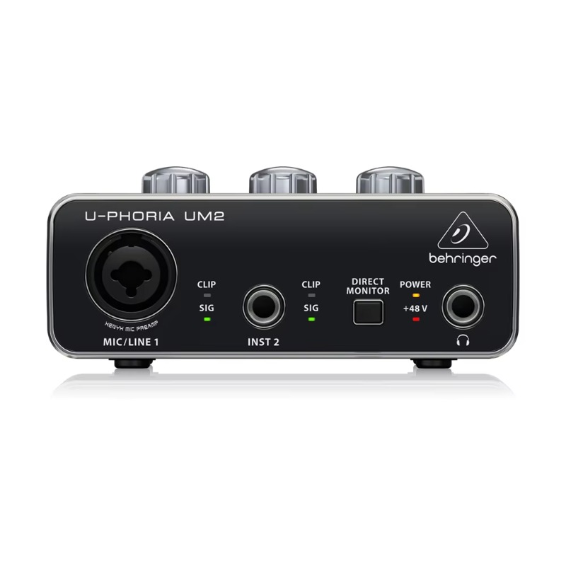 Behringer U-Phoria UM2 Sound C - đánh giá và giá Sound Card Usb