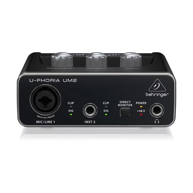 Behringer U-Phoria UM2 Sound C - đánh giá và giá Sound Card Usb