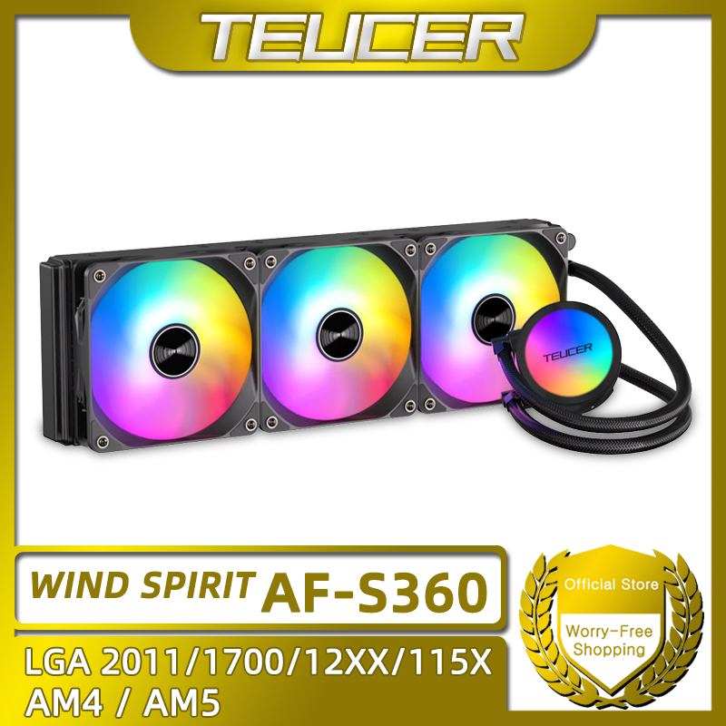 TEUCER AF-S360 CPU Water Cooli - đánh giá và giá Pc Gaming Liquid Cooling