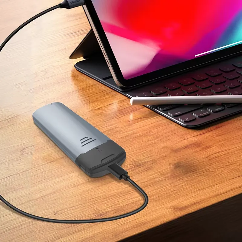 M2 NVMe SSD Enclosure 10Gbps A - đánh giá và giá Pc Gaming Portable