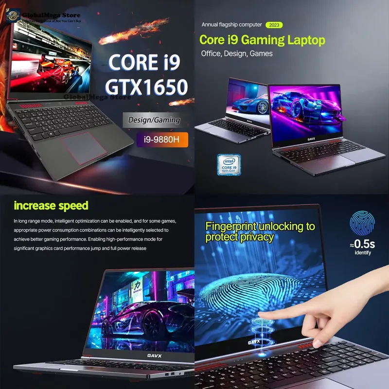 New 16.1 Inch Core I9 9880H Ga - đánh giá và giá Pc Gaming New