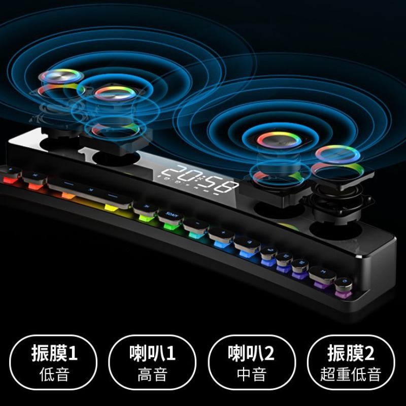 New SH39 Bluetooth Speaker Gam - đánh giá và giá Gaming Speaker