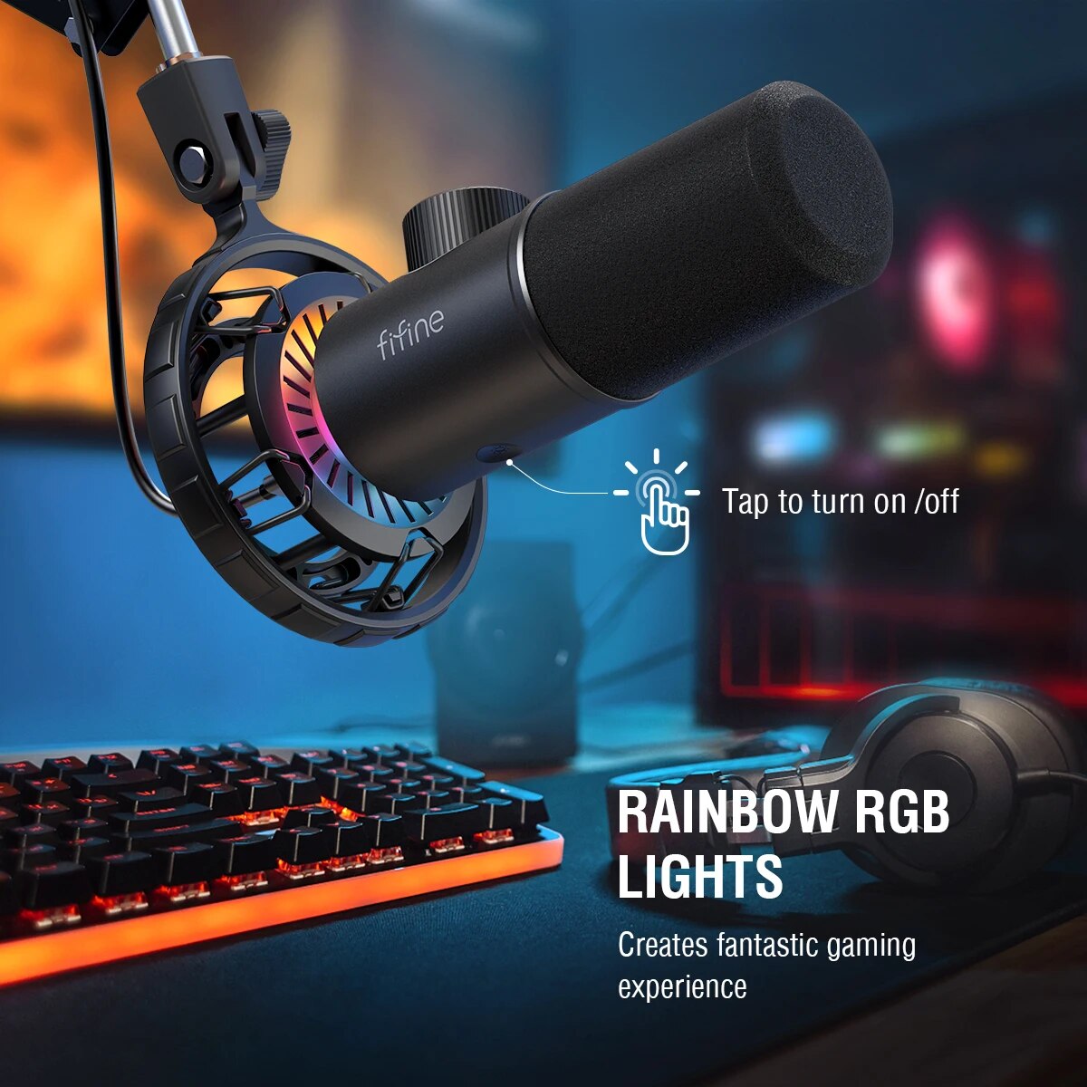 FIFINE Gaming USB Microphone f - đánh giá và giá Pc Gaming Youtuber