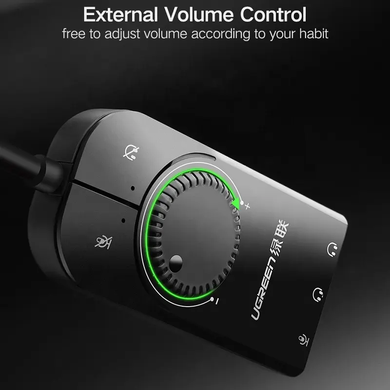 UGREEN USB Sound Card External - đánh giá và giá Sound Card Usb