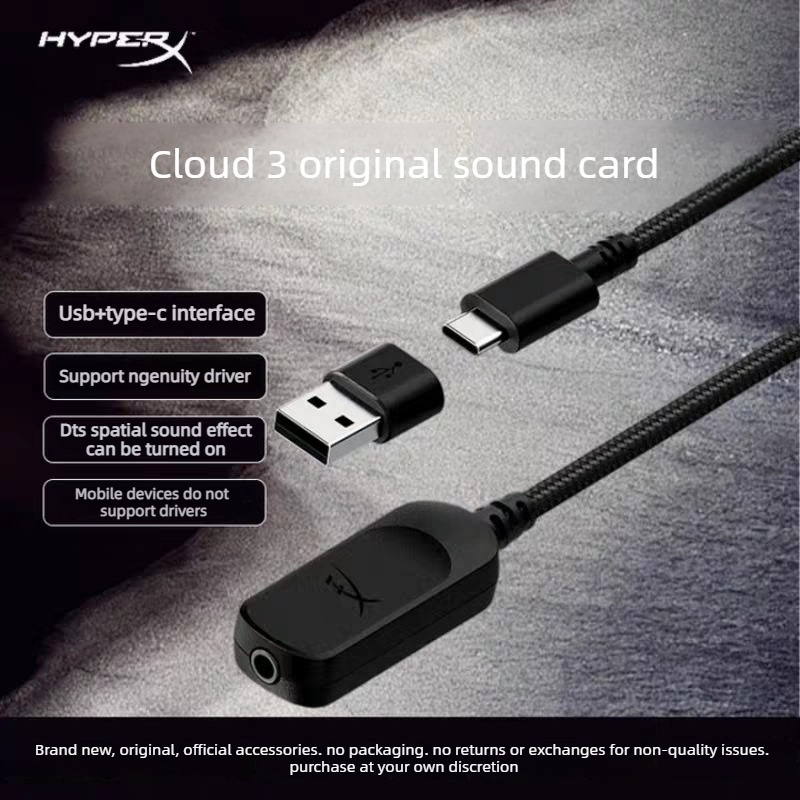 Original Hyperx Headphones Clo - đánh giá và giá Sound Card Usb