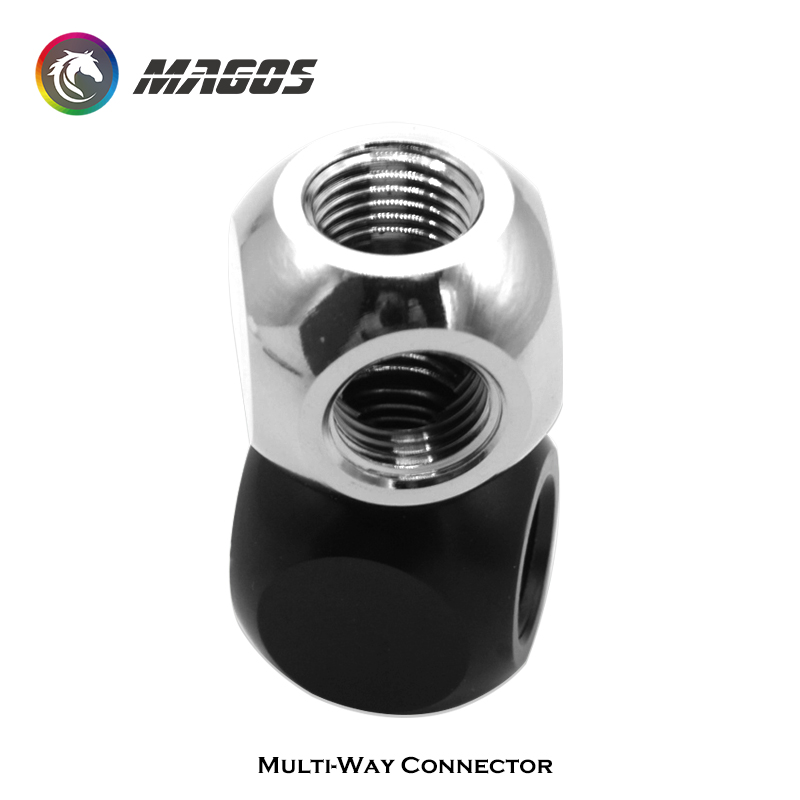T-Splitter Ball Shape Tee 3 Wa - đánh giá và giá Pc Gaming Liquid Cooling
