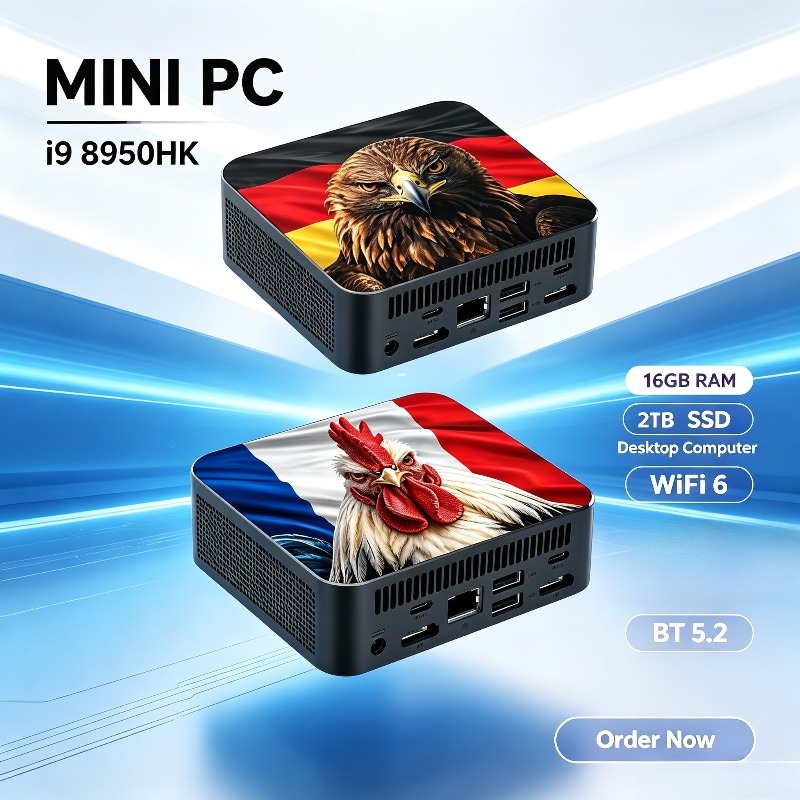 Intel i9 8950HK 2026 Mini Desk - đánh giá và giá Pc Gaming Portable